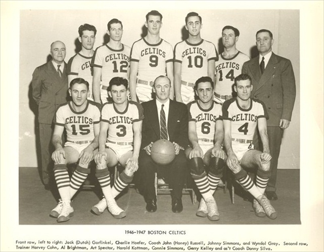 Boston Celtics 1946 47 Home Jersey uniform boston celtics 