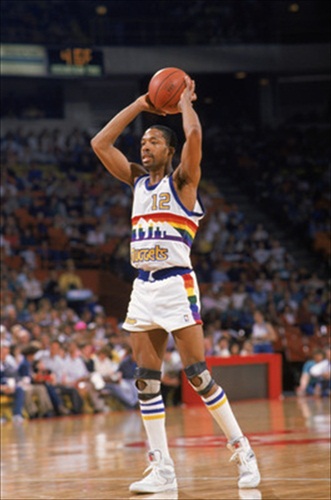 Denver Nuggets 1985 93 Home Jersey uniform denver nuggets 