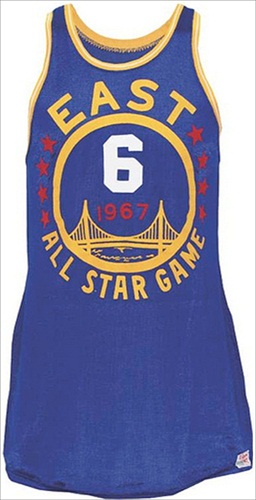 Eastern Conference 1967 All Star Jersey uniform all star 