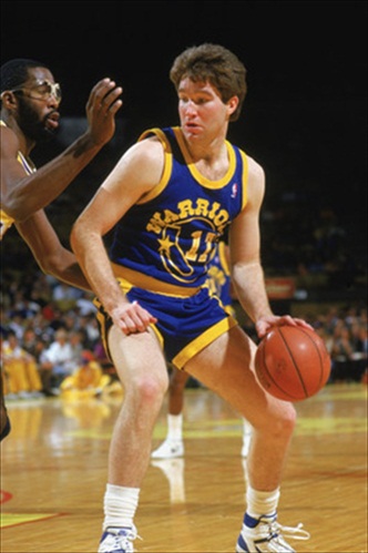 Golden State Warriors 1987-89 Road Away Jersey uniform
