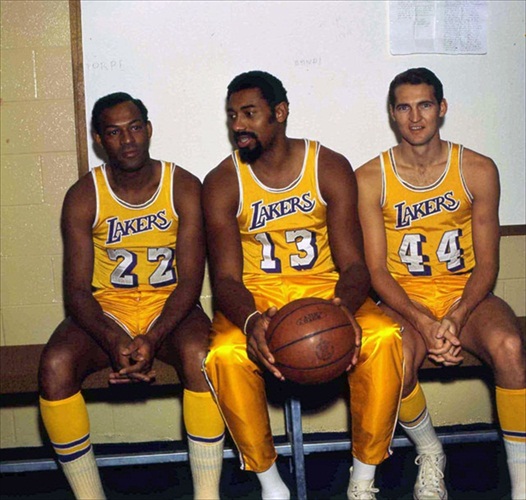 Los Angeles Lakers 1966 72 Home Jersey uniform los angeles lakers 