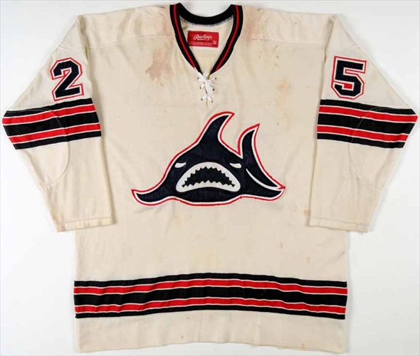 Los Angeles Sharks 1972-73 Home Jersey Uniform