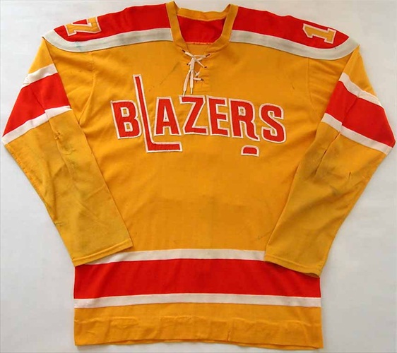 Philadelphia Blazers 1972-73 Home Jersey Uniform