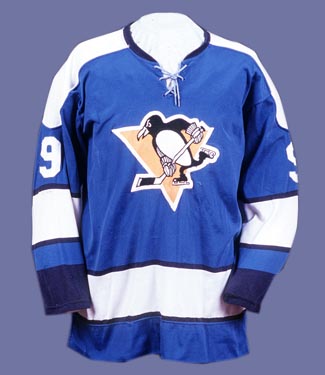 Pittsburgh Penguins Blue Jersey 1971 1975 penguins nhl 1975 1974 1973 1972 1971 1970 1979 
