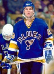 St. Louis Blues Blue Jersey 1984 1987