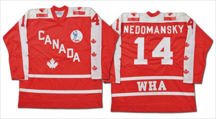 WHA Team Canada 1975 76 All Star Jersey Uniform wha 