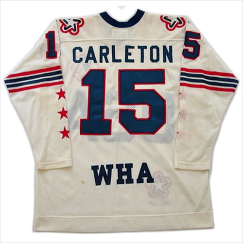 WHA Team USA 1975 76 All Star Back Jersey Uniform wha 