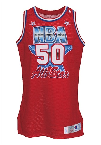 Western Conference 1991 All Star Jersey uniform all star 